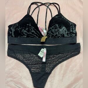 Pink by VS - bra & thong NWT